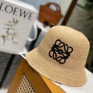 NEW! Loewe Raffia Bucket Hat